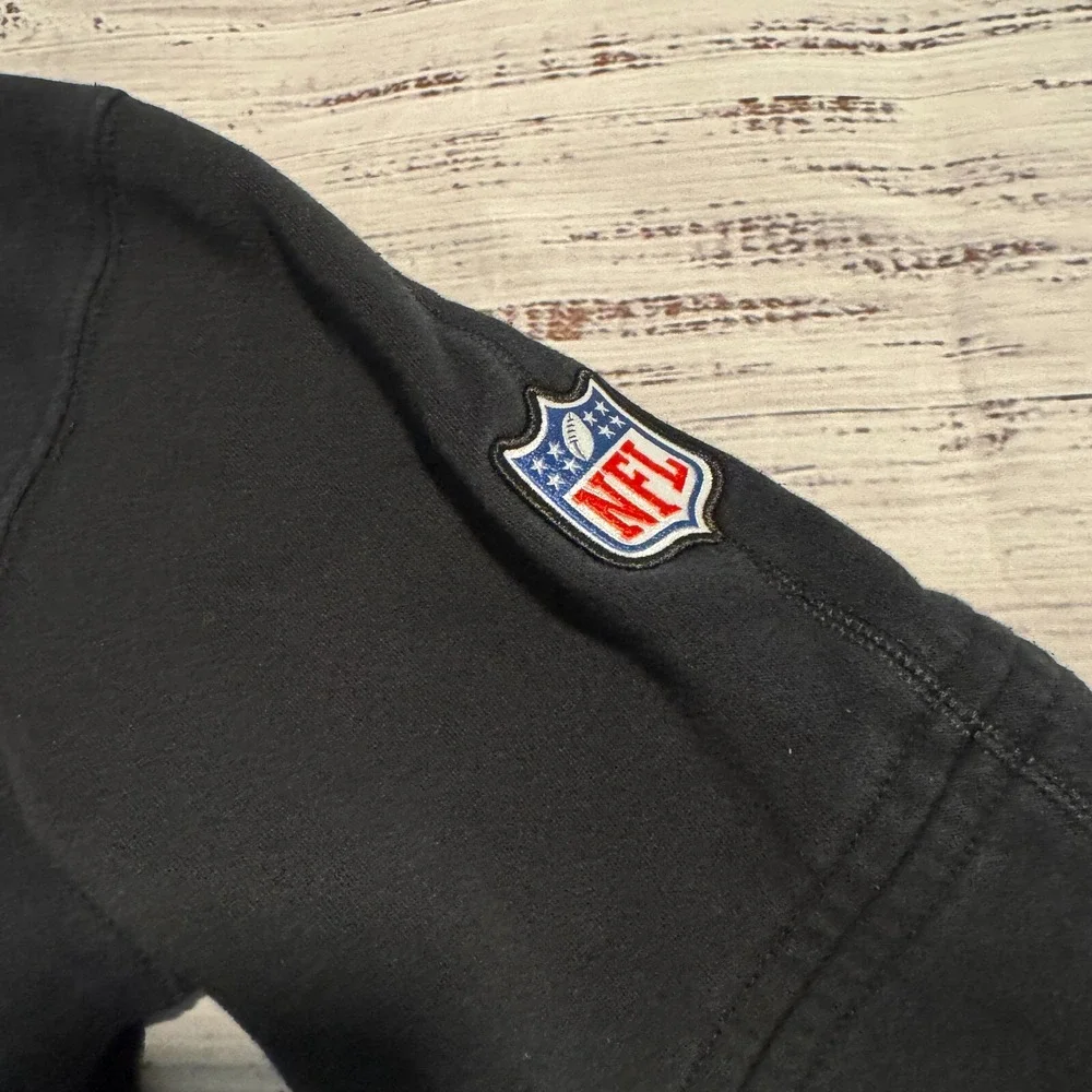 Nike Atlanta‎ Falcons NFL Hoodie Hooded Sweatshirt Black Youth Size XL